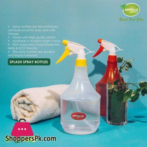 Splash Spray Bottles Model 1 Pack of 2