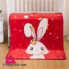 Asbecky Microfiber Sofa Blanket Fo Childrens Cartoon Throw Blanket Double Sided Super Soft Luxurious Plush Blanket For Kids Red100X130Cm