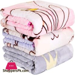 Asbecky Microfiber Sofa Blanket Fo Childrens Cartoon Throw Blanket Double Sided Super Soft Luxurious Plush Blanket For Kids Red100X130Cm