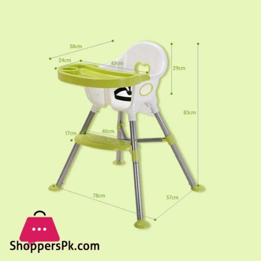 Baby high chair Children Dining Chair 4in1 Portable Multi Highchair with Non Slip Foot Modern Safety Belt Kid Eat High Chairs for Home for 0 3 Years Old Children Home Commercial Hotel Supplies Suit