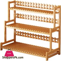 Zunruishop Potted Plant Stand Flower Stand Floor To Ceiling Indoor Multi Layer Flower Shelf Balcony Living Room Succulent Frame Trapezoidal Shelf Plant Display Stand Flower Pot Rack