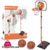 Basketball Hoop Kids Basketball Hoop And Stand For Kids 78-170Cm Adjustable Height Basketball Stand With 2 Ball, Net, Air Pump, Wrench, For Outdoor Indoor Basketball Hoop Portable Basketball Stand Set 2 Basketball Hoop Kids Basketball Hoop And Stand For Kids 78 170Cm Adjustable Height Basketball Stand With 2 Ball Net Air Pump Wrench For Outdoor Indoor Basketball Hoop Portable Basketball Stand Set