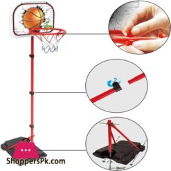 Basketball Hoop Kids Basketball Hoop And Stand For Kids 78-170Cm Adjustable Height Basketball Stand With 2 Ball, Net, Air Pump, Wrench, For Outdoor Indoor Basketball Hoop Portable Basketball Stand Set 10 Basketball Hoop Kids Basketball Hoop And Stand For Kids 78 170Cm Adjustable Height Basketball Stand With 2 Ball Net Air Pump Wrench For Outdoor Indoor Basketball Hoop Portable Basketball Stand Set