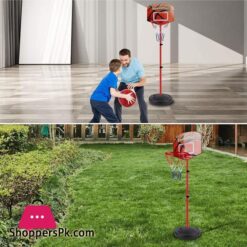 Basketball Hoop Kids Basketball Hoop And Stand For Kids 78-170Cm Adjustable Height Basketball Stand With 2 Ball, Net, Air Pump, Wrench, For Outdoor Indoor Basketball Hoop Portable Basketball Stand Set 12 Basketball Hoop Kids Basketball Hoop And Stand For Kids 78 170Cm Adjustable Height Basketball Stand With 2 Ball Net Air Pump Wrench For Outdoor Indoor Basketball Hoop Portable Basketball Stand Set