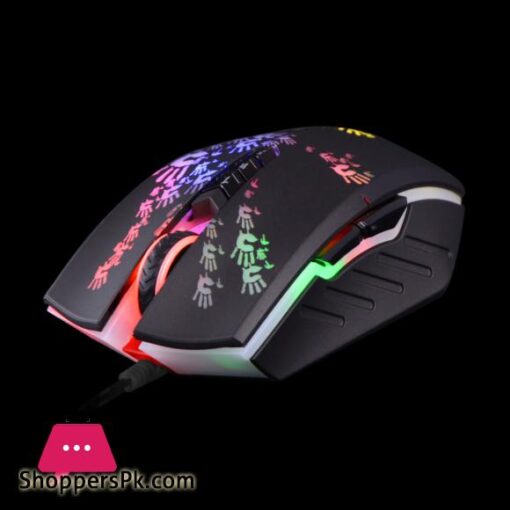 Bloody A60 Light Strike USB Gaming Mouse 6200 CPI Black