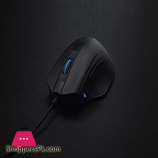 Bloody X5 MAX Esports RGB Gaming Mouse BC3332 A Sensor 10000 CPI 250 IPS Tracking Speed 35g Acceleration 3 LOD Settings Report Rate Settings Rubber Grips 12 RGB Effects