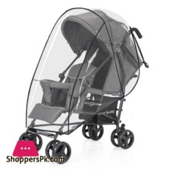Blue-Baby Twins Stroller Easy Portable Folding Double Baby For Big And Small Baby Can Sit And Lie Before After The Second Child
