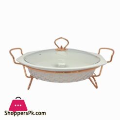 BR0154 145 ROUND CASSEROLE WITH 4c
