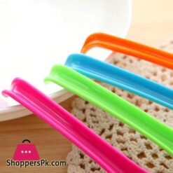 Candy Color Hook Spoon Melamine Soup Spoon Honey Porridge Spoon Noodle Soup Food Spoons Adults Kids Tableware Kitchen Tool 50Melamine Soup Spoon