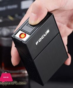 Cigarette Case with Lighter