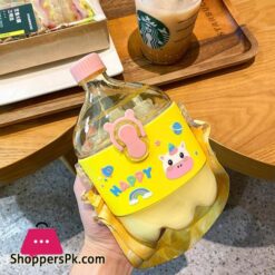 Creative Cola Cup Cute Children Students Drop Proof Spray Water Cup High Value Portable Summer Plastic Cup