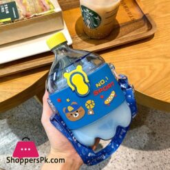 Creative Cola Cup Cute Children Students Drop Proof Spray Water Cup High Value Portable Summer Plastic Cup