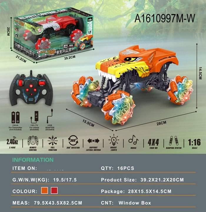 Dinosaur Remote Control Cars Rc Electric Remote Control Dinosaur Car Toy For Boys Off Road Rock Crawler Vehicl With Lights Rc Trucks Stunt Toy Car For 6-10 Year