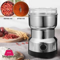 Electric Coffee Grinder Electric Kitchen Cereals Nuts Beans Spices Grains Grinder Machine Multifunctional Home Coffee Grinder