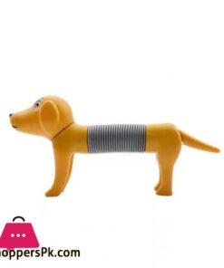 Functional Dachshund Dog Fidget Toy Fidget Toy 360 degree Twisting Stretchable Head Tail