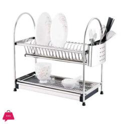 Heavy Stainless Steel Dish Rack - 2 Layer X250A