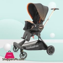 High Quality Light Baby Walking Artifact Trolley Landscape Children Car Ultra Light Foldable Two Way Reclining