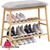 Home Shoe Cabinet Shoe Rack Shoe Storage Box Household For Closet Corridor Cloakroom 2-Tier Wooden Shoe Bench 2 Household Items Home Shoe Cabinet Shoe Rack Shoe Storage Box Household Items For Closet Corridor Cloakroom2 Tier Wooden Shoe Bench Shoe Storage Cabinet Space Saving Shoe Shelf Organizer For Close