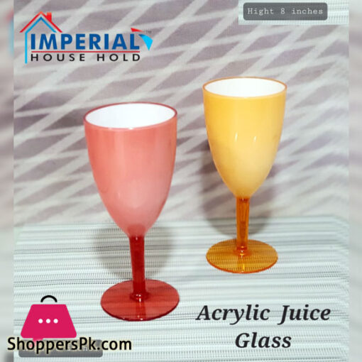 Imperial Acrylic Starter Cocktail Drinking Glass Colorful Pack of 6