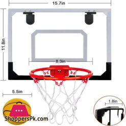 Indoor Basketball Hoop Set For Kids - Mini Basketball Hoop For Door With 4 Balls Shooting Ball Game Sport For Kids Boys Girls Bedroom 13 Indoor Basketball Hoop Set For Kids Mini Basketball Hoop For Door With 4 Ballsshooting Ball Game Sport For Kids Boys Girls Bedroom