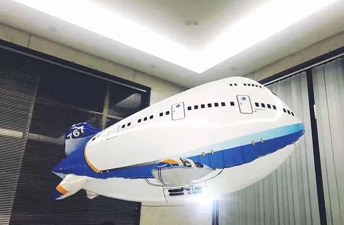 Inflatable Airplane Balloon Remote Control Plane Kids Favorite Toy