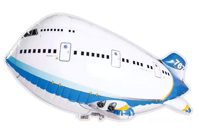 Inflatable Airplane Balloon Remote Control Plane Kids Favorite Toy