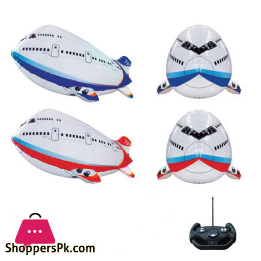 Inflatable Airplane Balloon Remote Control Plane Kids Favorite Toy