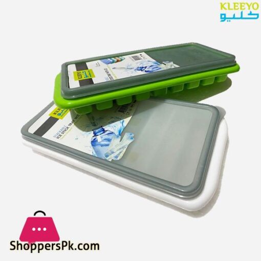 Kleeyo Stackable Ice Stick Tray With Lid