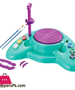 Mini Electric Pottery Machine Household Pottery Making Toy Interactive Game Diy Handicraft Ceramic Kit With Pigment Clay Kid Toy 29 Mini Electric Pottery Machine Household Pottery Making Toy Interactive Game Diy Handicraft Ceramic Kit With Pigment Clay Kid Toy - Image 2