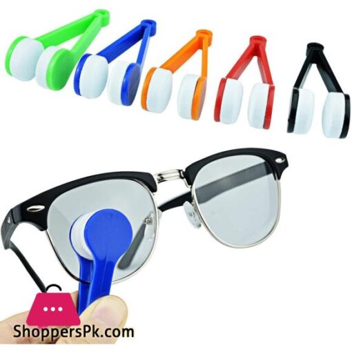 Mini Sunglasses Cleaning Eye Glasses Cleaner Microfiber Brush
