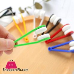 Mini Sunglasses Cleaning Eye Glasses Cleaner Microfiber Brush