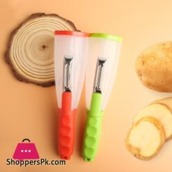 Multifunctional Storage Type Peeling Knife Peeling Knife With Storage Tube Peeler Peeling Apple Supplies Household Peeling Knife