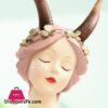 Nordic Ins Creative Bubble Bow Girls Sculptures Resin Figurines Home Decoration Accessories Fashion Birthday Gifts Room DecorFigurines Miniatures
