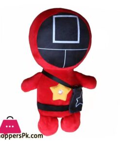Projector Night Light Colorful Korean TV Series Squid Game Cuddly Plush Doll Projection LED Lamp