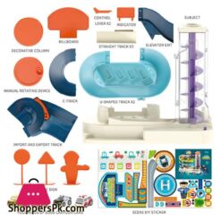 Racing Rail Car Toy Children Track Car For Adventure Game Racing Rail Car Kids Electric Train Track Toys Kids Christmas Gift