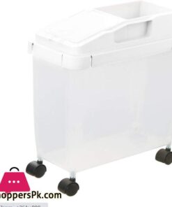Rice Bucket Kitchen Grain Storage Box Removable Rice Bucket Moisture-Proof Plastic Grains Rice Storage Tank 10Kg 27 Zym Rice Bucket Household Kitchen Miscellaneous Grain Storage Box Removable Rice Bucket Moisture Proof Plastic Grains Large Capacity Rice Storage Tank Whitecolorwhite