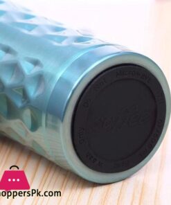 Hbao Double Stainless Steel Car Coffee Mug Thermos Cup Travel Tea Mug Thermal Water Bottle Thermocup Tumbler Insulated Bottle Color Gold