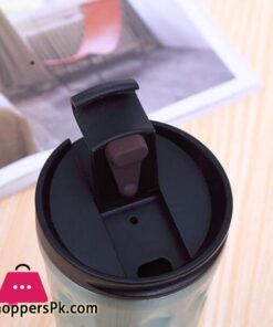 Hbao Double Stainless Steel Car Coffee Mug Thermos Cup Travel Tea Mug Thermal Water Bottle Thermocup Tumbler Insulated Bottle Color Gold