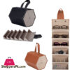 Sunglasses Organizer 6 Slots Travel Glasses Case