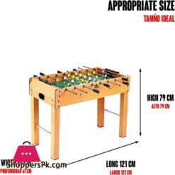 Tabletop Football 638 Football Table Football Table Made Of Wood 2 Balls Soccer Table Football Player Sport With Legs Size 121 X 61 X 79 Cm Football Game 11 Calma Dragon 638 Football Table Football Table Made Of Wood 2 Balls Soccer Table Football Player Sport With Legs Size 121 X 61 X 79 Cm Football Game