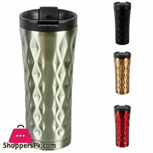 Double Stainless Steel Car Coffee Mug Thermos Cup Travel Tea Mug Thermal Water Bottle