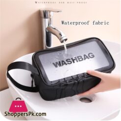 Women Portable Travel Wash Bag Female Transparent Waterproof Makeup Storage Pouch Large Capacity Cosmetic Organizer Beauty Case