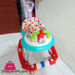 666 Baby Walker Adjustable Height Rocker Push Handle Bar Fun Toys and Activities for Babies6