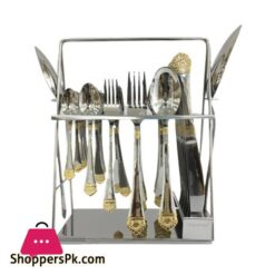 NN093 38 Piece Cutlery Set 6 Persons Serving Stainless Steel 1810 AlpenBerg