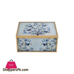 RY271 Blue Butterfly Jewellery Box