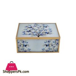 RY272 Blue Butterfly Jewellery Box
