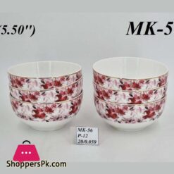 MK56 Red Bowl Set 6 Piece