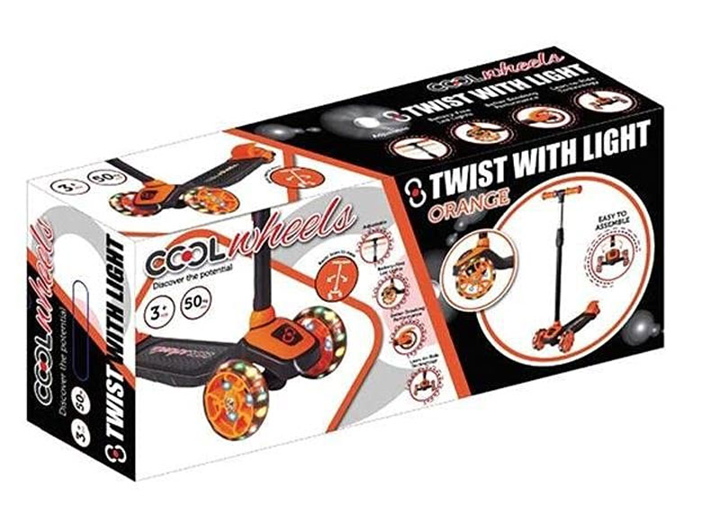 Cool Wheels Twist With Light Orange Scooter – Fr58918