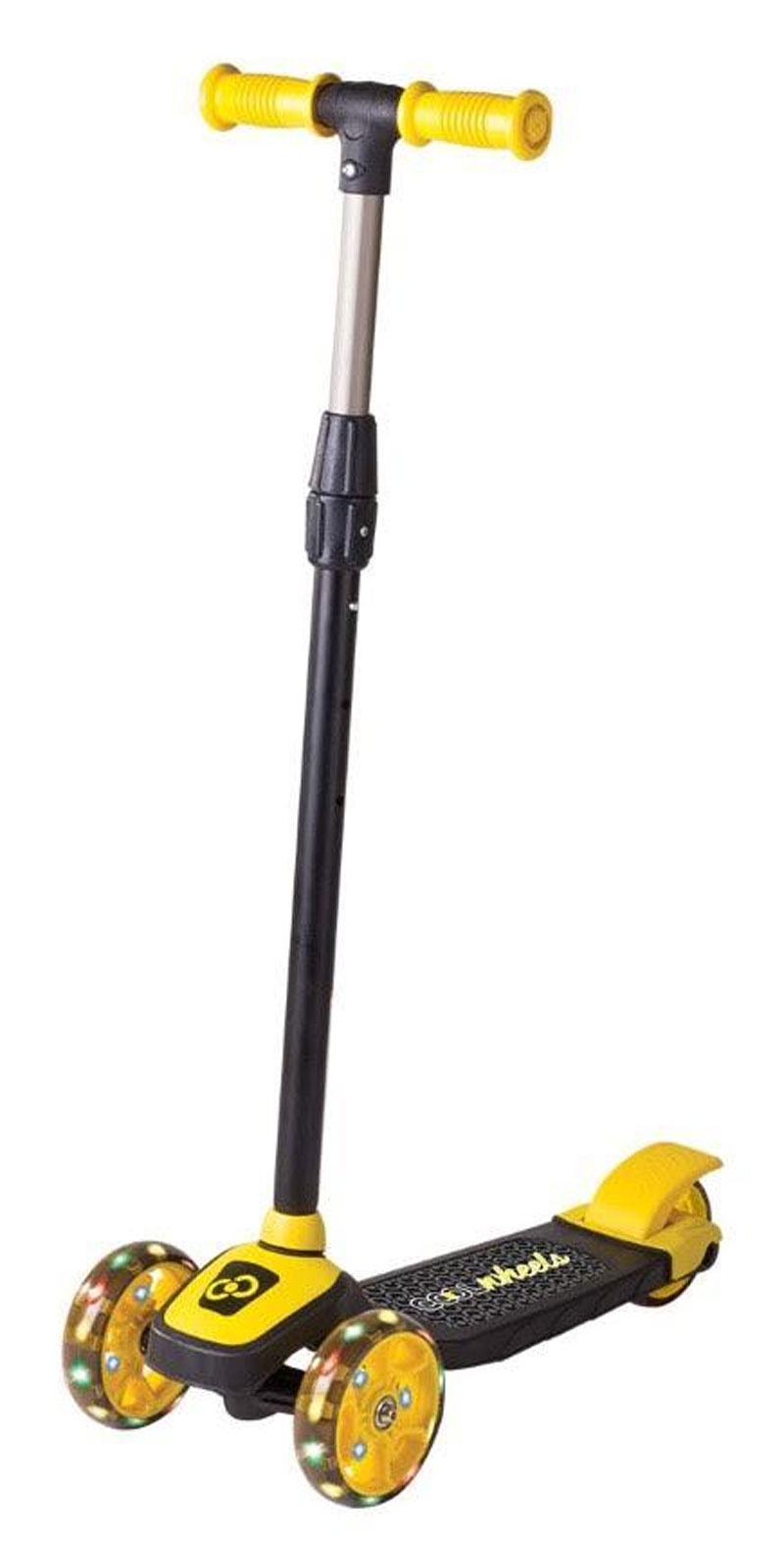 Cool Wheels Twist With Light Yellow Scooter – Fr58925 4 Cool Wheels Twist With Light Yellow Scooter – Fr58925