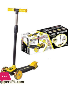 COOL WHEELS TWIST WITH LIGHT YELLOW SCOOTER – FR58925